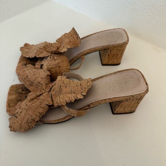 Cecelia Happy Cork Heels - Picture 5 of 7